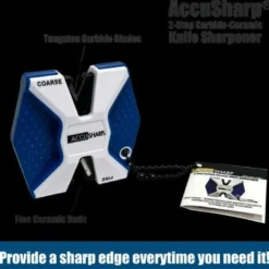 AccuSharp 342C 2-Step Carbide-Ceramic Knife Sharpener