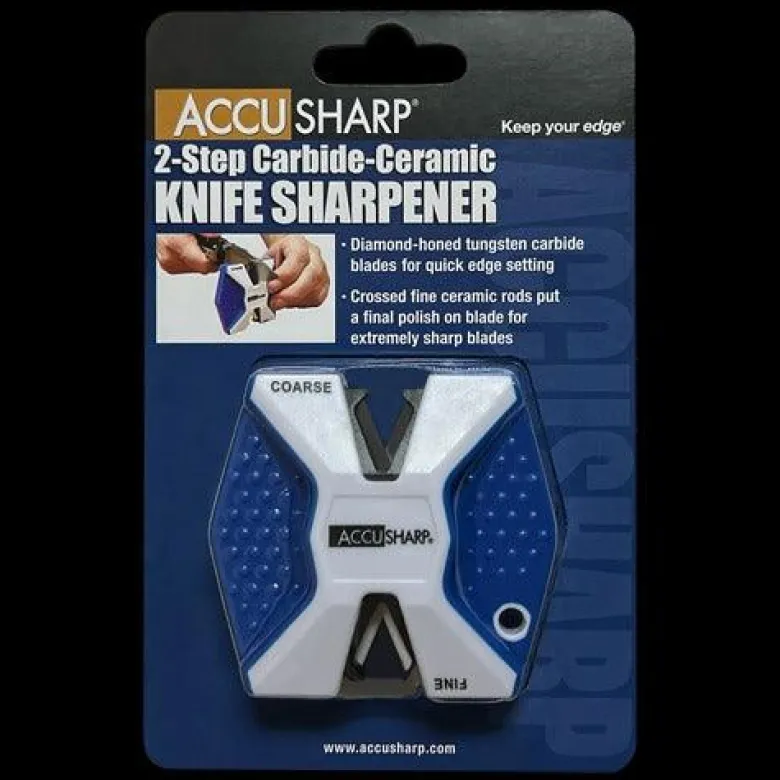 AccuSharp 342C 2-Step Carbide-Ceramic Knife Sharpener