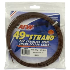 American Fishing Wire Stainless Steel Shark Leader Cable