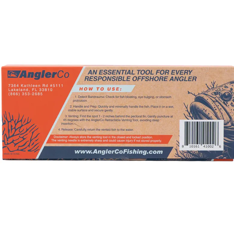 AnglerCo Retractable Venting Tool