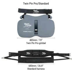 Black Magic Tackle Twin Pin Pro Equalizer Harness and Gimbal Set