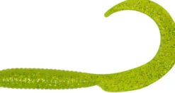 Blue Water Candy 8" Swirl Tail Grubs