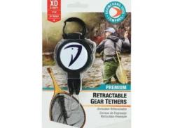Boomerang x Tackle World Logo Retractable Gear Tether With Easy Change End Fitting