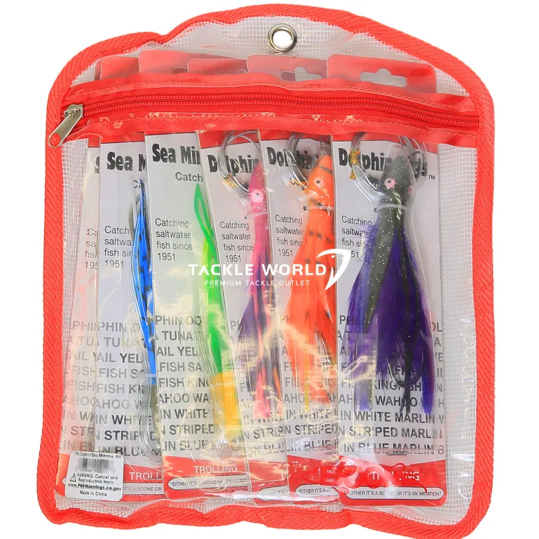 Boone Assorted 6pk Dolphin / Sea Minnow Kit
