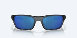 Costa Whitetail Blackout Frame with Blue Mirror Lens 580P Polarized Sunglasses