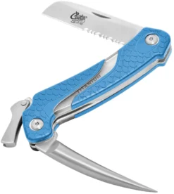 Cuda 18092 Titanium Bonded Marlin Spike Folding Knives
