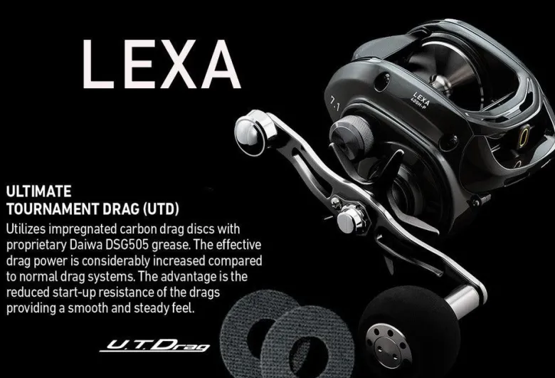 Daiwa 2023 Lexa Baitcasting Reels