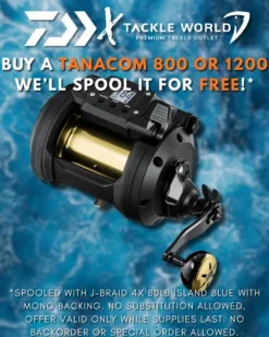 Daiwa Tanacom 800 & 1200 Electric Reels