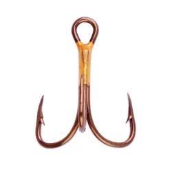 Eagle Claw Bronze Treble Hooks
