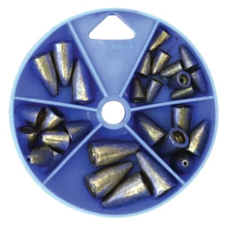 Eagle Claw Worm Weight Sinker Assortment
