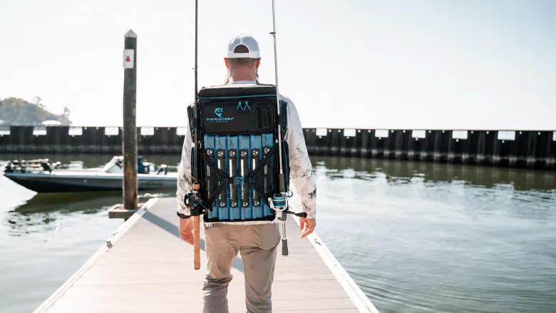 Evolution Drift Series 3700 Tackle Backpack With Rod Holders