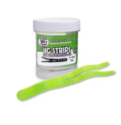 Fat Cow Scented Jig Strips Split Tail 5"