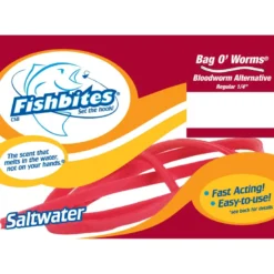 Fishbites Faster Acting Bag O' Worms Soft Baits