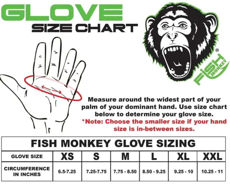 Fish Monkey Wooly MIttens