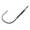 Gamakatsu Heavy Cover Worm with Tin Keeper Hooks NS Black