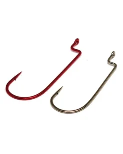 Gamakatsu Worm Offset Shank Round Bend Hooks Bronze