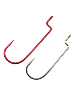 Gamakatsu Worm Offset Shank Round Bend Hooks Bronze