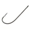 Gamakatsu Worm Straight Shank O'Shaughnessy Bend Hooks NS Black