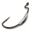 Gamakatsu Worm Superline Extra Wide Gap (EWG) Weighted Hooks NS Black