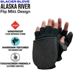 Glacier Glove Alaska River Series Flip Mitts