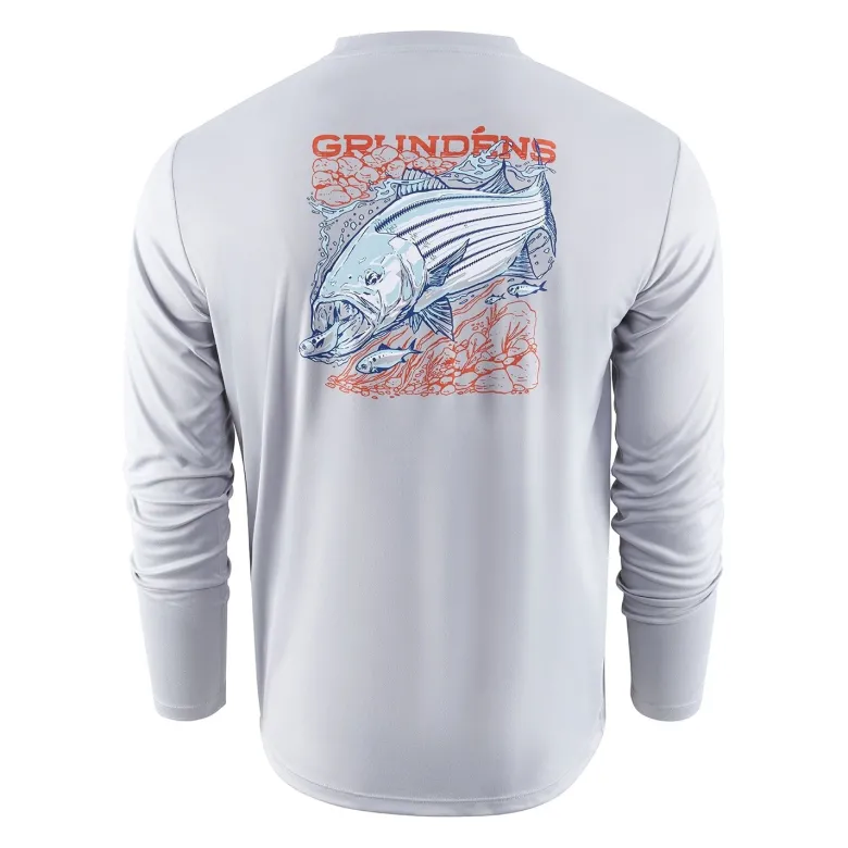 Grundens Striped Bass LS Tech Tee