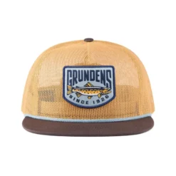 Grundens Trout Patch Mesh Trucker Hat
