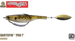Hyperlastics Dartspin Pro Lures (Rigged Weedless Ver.)