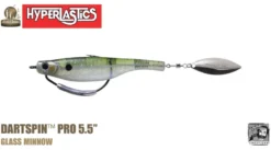 Hyperlastics Dartspin Pro Lures (Rigged Weedless Ver.)
