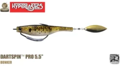 Hyperlastics Dartspin Pro Lures (Rigged Weedless Ver.)