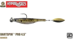 Hyperlastics Dartspin Pro Lures (Rigged Jighead Ver.)