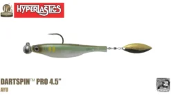 Hyperlastics Dartspin Pro Lures (Rigged Jighead Ver.)