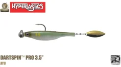 Hyperlastics Dartspin Pro Lures (Rigged Jighead Ver.)