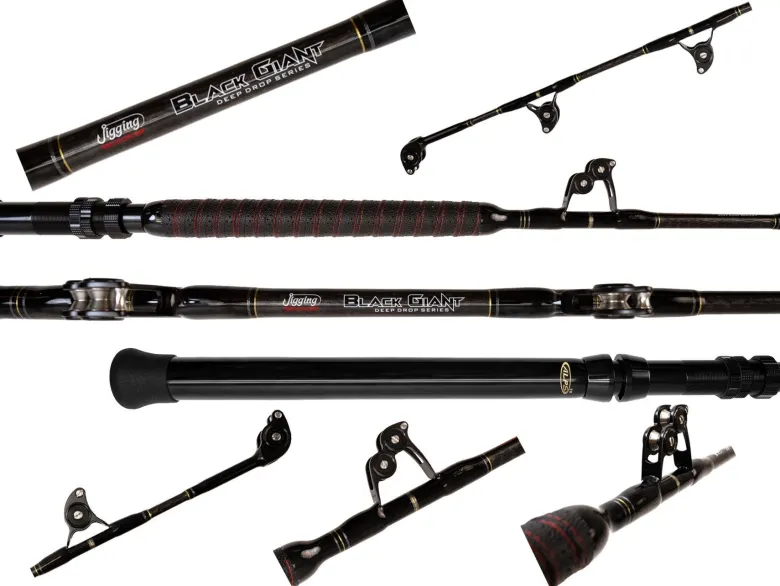 Jigging World Black Giant Deep Drop Rods