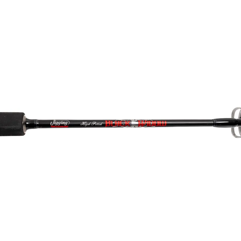 Jigging World Black Widow 2.0 Hi-Pitch Spinning Rods