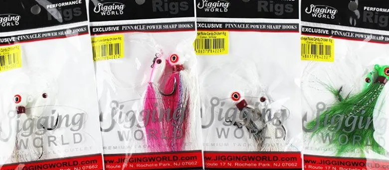 Jigging World BuckEye Fluke Candy Hi-Lo Rigs
