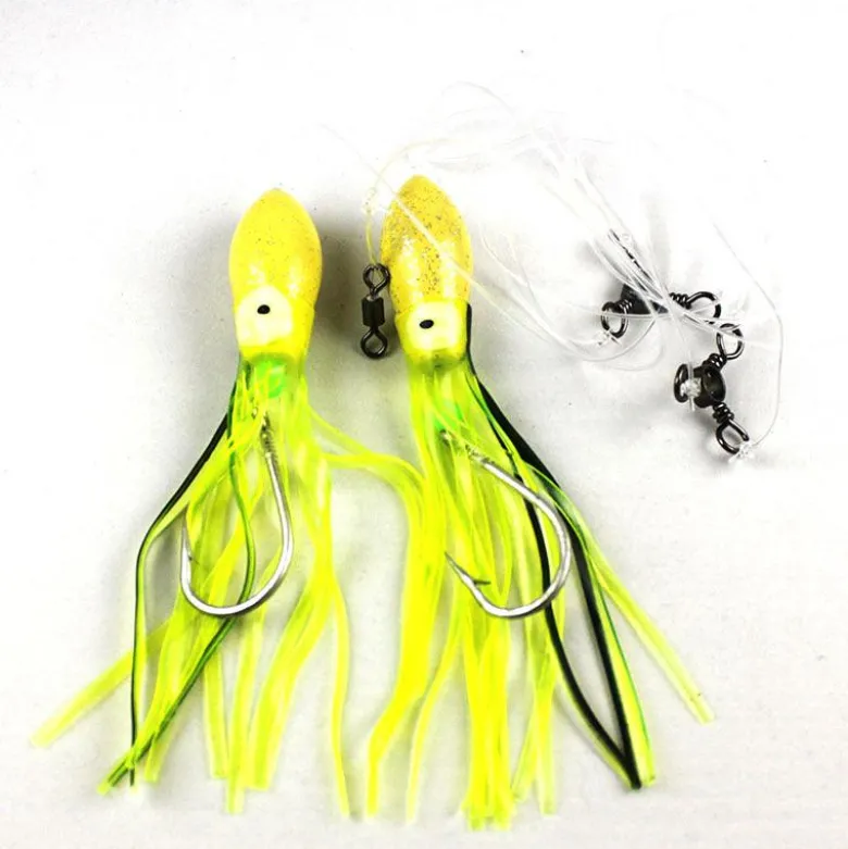 Jigging World Deep Drop Foam Glow Head Tile Fish Rigs