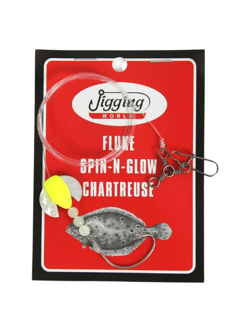 Jigging World Fluke Rigs with Spin & Glow