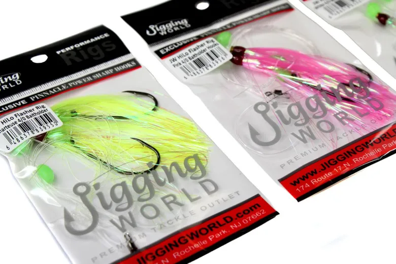 Jigging World Hi-Lo Flasher Rigs