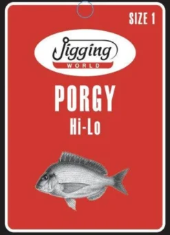 Jigging World Porgy Hi-Lo Mono Rigs