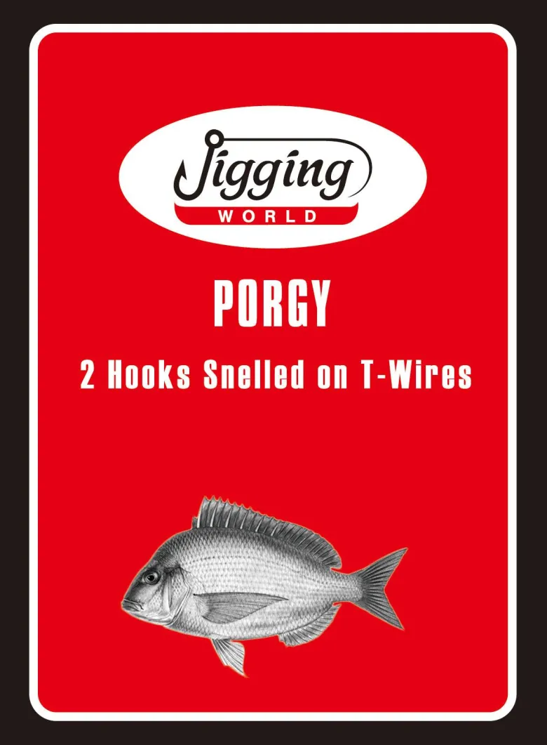 Jigging World Porgy Hi-Lo on T-Wire Rigs
