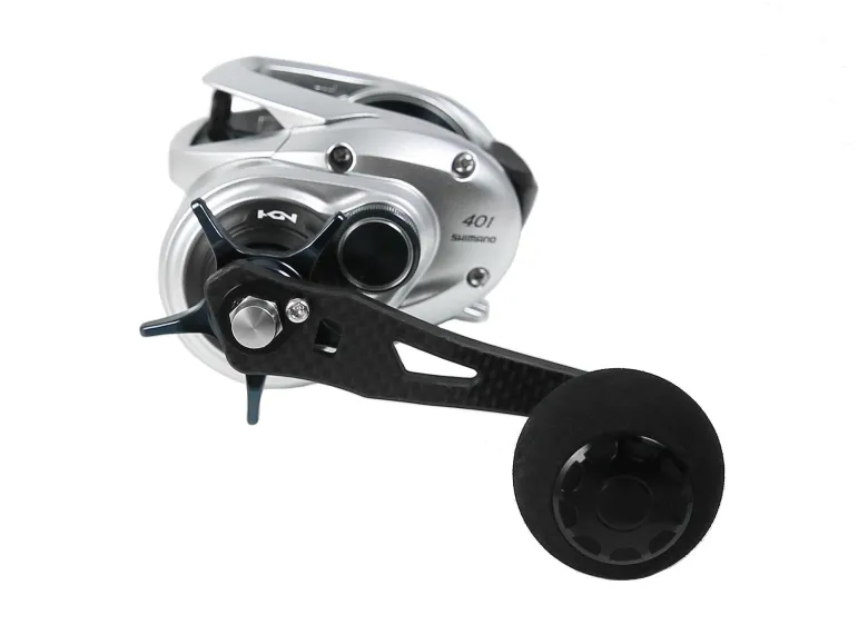 Jigging World Power Handle for Shimano Tranx 300 & 400 Baitcasting Reels