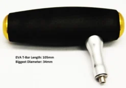 Jigging World - Power Handle for Shimano Torsa & Talica Single Speed Conventional Reels