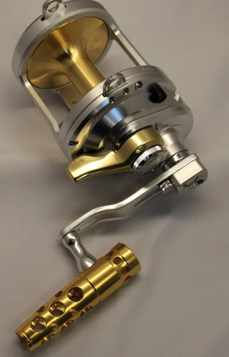 Jigging World - Power Handle for Shimano Talica 2 Speed 8 & 10 Lever Drag Reels