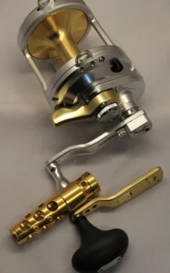 Jigging World - Power Handle for Shimano Talica 2 Speed 8 & 10 Lever Drag Reels