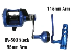 Jigging World - Power Handles for Accurate Boss Valiant 400 ~ 1000 Size Lever Drag Reels