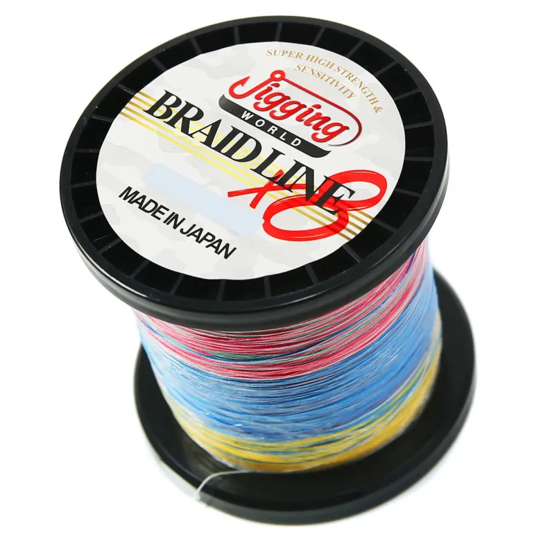 Jigging World X8 Braided Line Multicolor