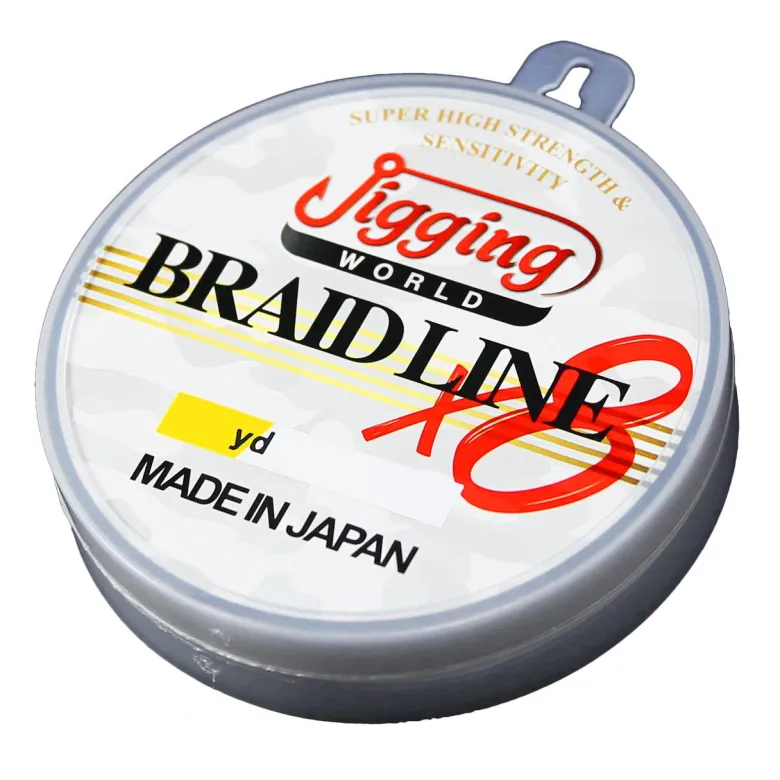 Jigging World X8 Braided Line Multicolor