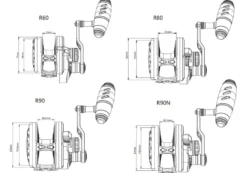 Maxel Rage Drag Conventional Reels