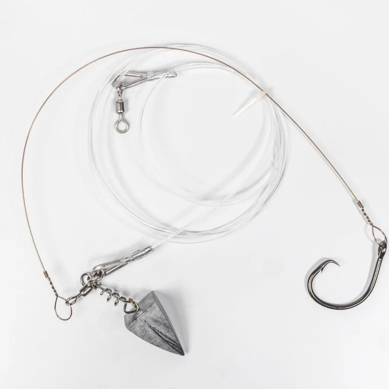 Mustad BlacktipH Surf Shark Rigs