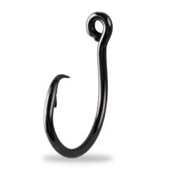Mustad Demon Perfect Circle In-Line 3X Hooks Black Knickel